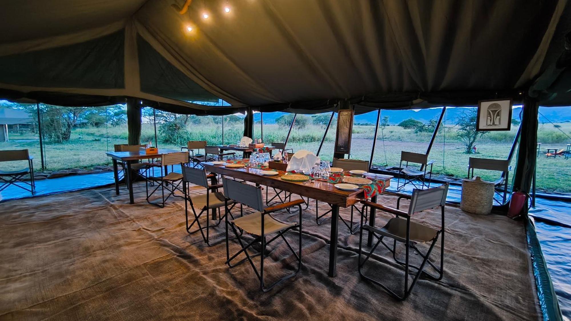 Kananga Special Tented Camp Banagi Buitenkant foto